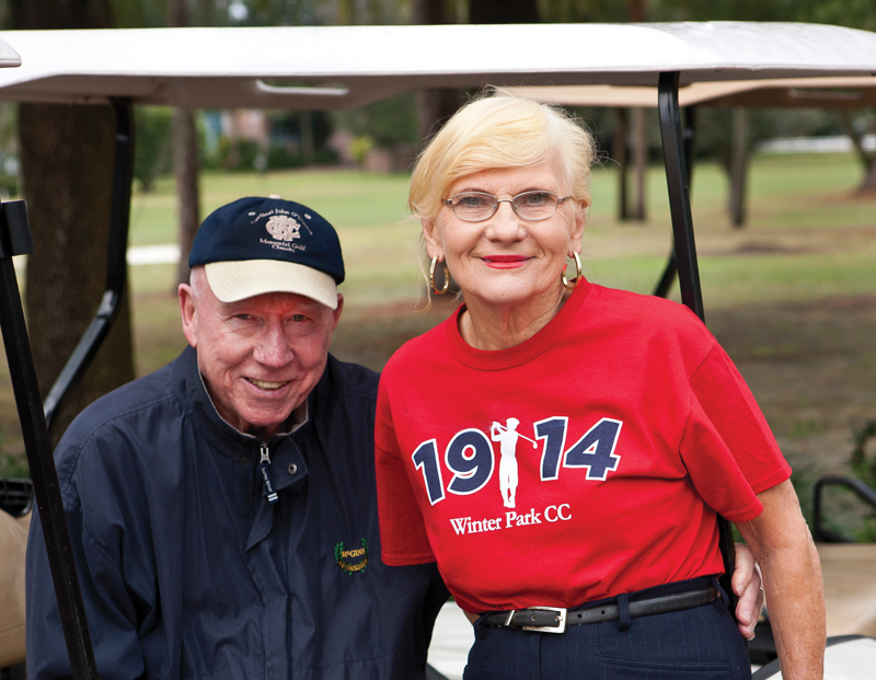 Barbara and Larry Breen are course regulars. Barbara, a four-time women’s champion in club competition, says the layout, with its narrow fairways and small greens, is more difficult to master than most people realize.