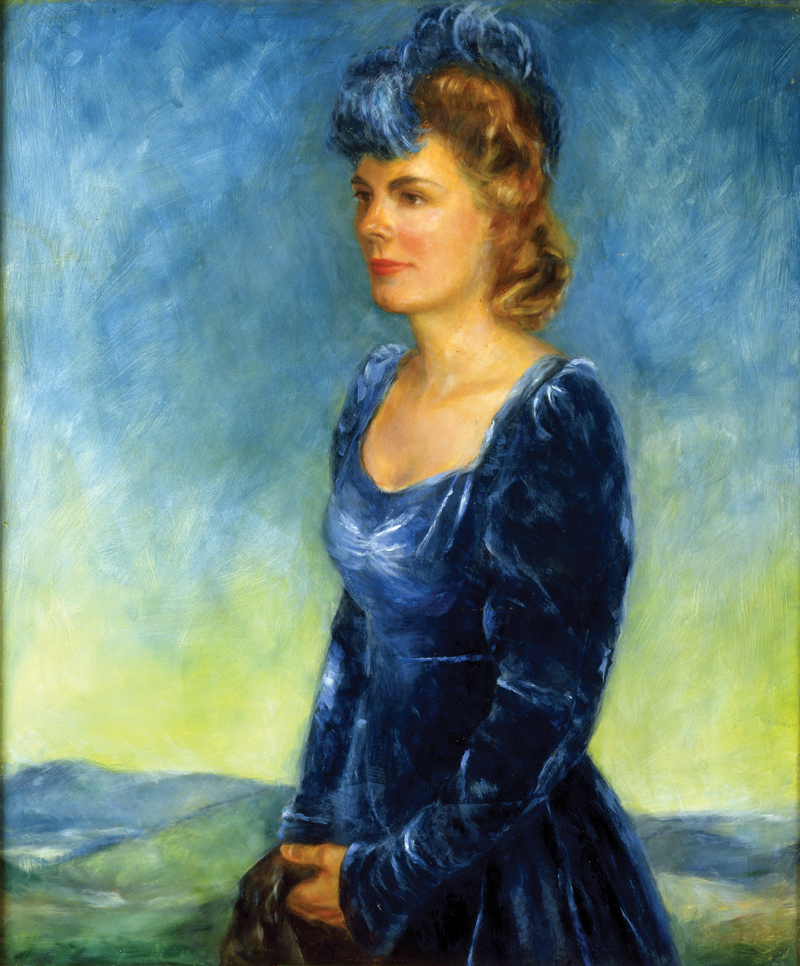 Jeannette Genius  (oil on canvas, 1938)