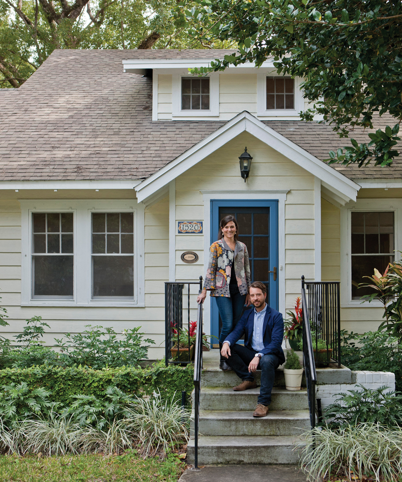 Wade and Hannah Miller have remodeled their charming Glencoe Road bungalow. But from the outside, the home looks pretty much like it did in 1930, when it was built.